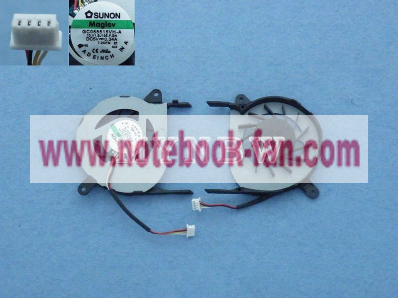 Acer Aspire 1410 1410T 1810T 1810TZ CPU Cooling Fan (No cover) G - Click Image to Close